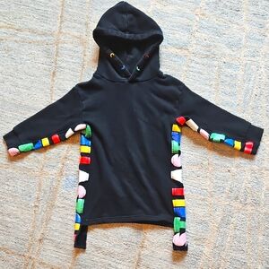 Stella McCartney Kids STELLA LOGO Sweater Dress Black Size 3